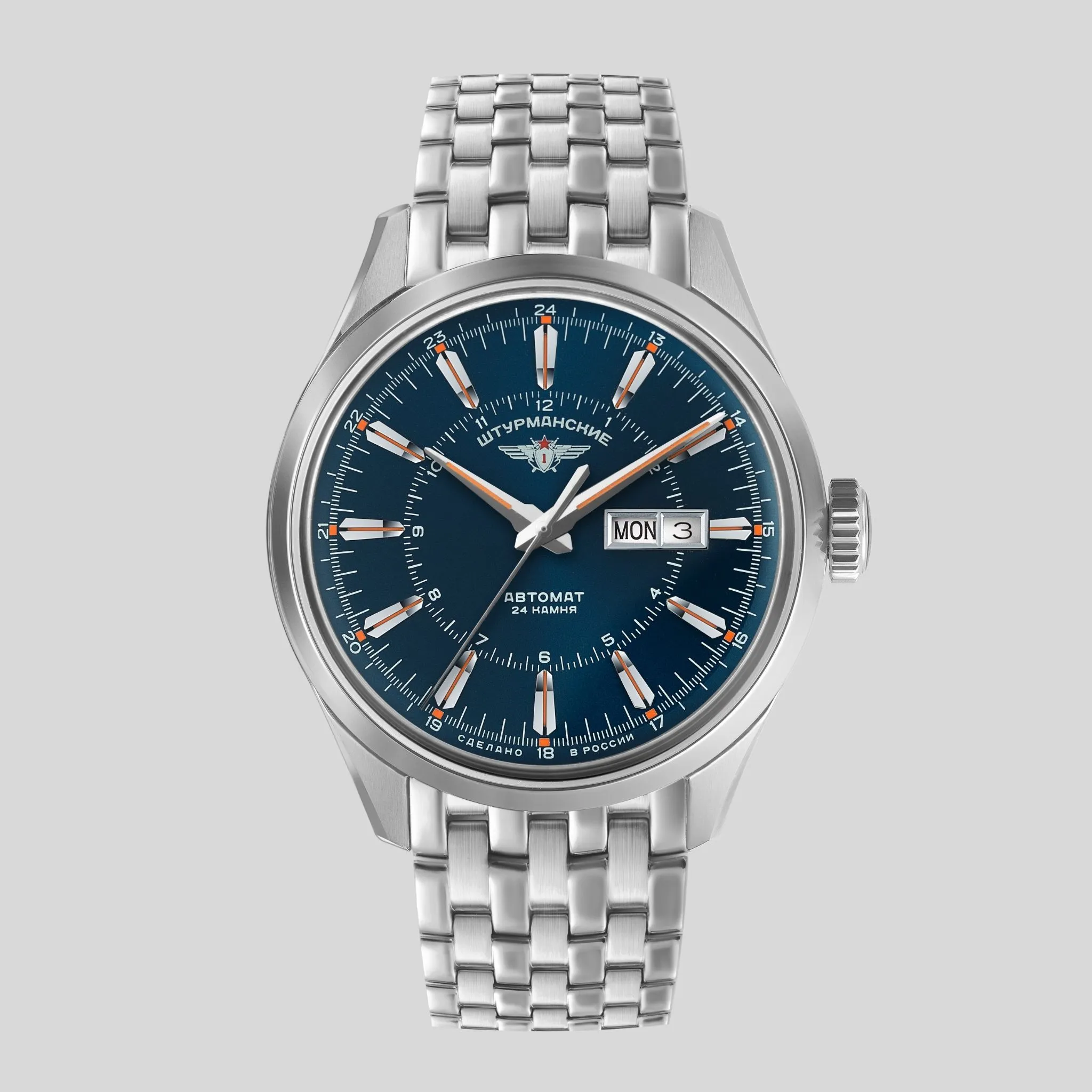 Sturmanskie OPEN SPACE DAY-DATE AUTOMATIC Watch NH36/1891771B