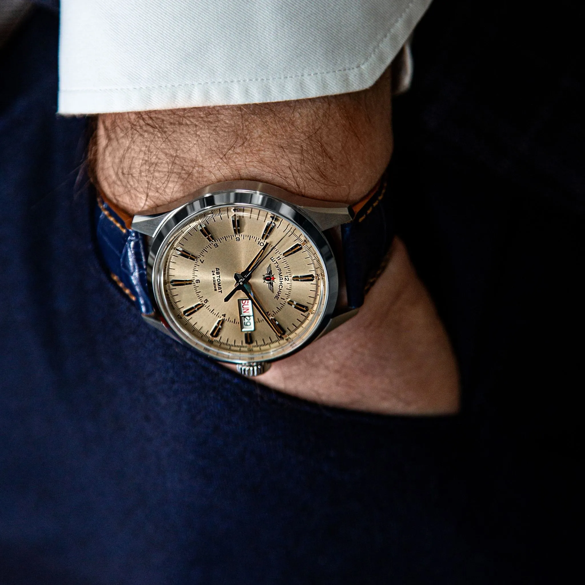 Sturmanskie OPEN SPACE DAY-DATE AUTOMATIC Watch NH36/1891772